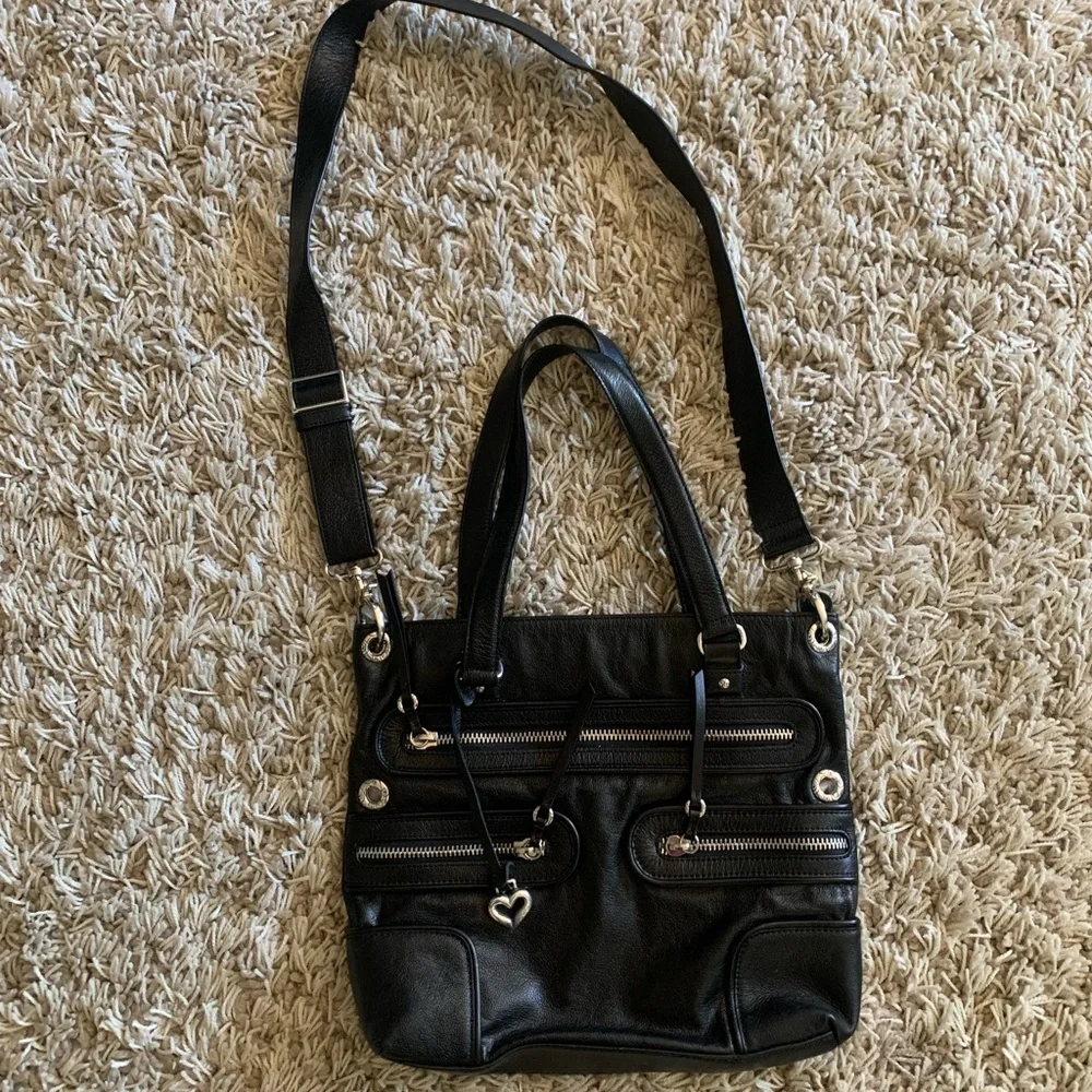 COPY - Pristine like new condition • used once…no flaws Brighton black purse cr…